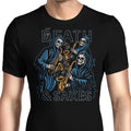 Death and Saxes - Men's Apparel T-Shirts, Hoodie, Sweatshirt | CiraTrend.com (Image 1)