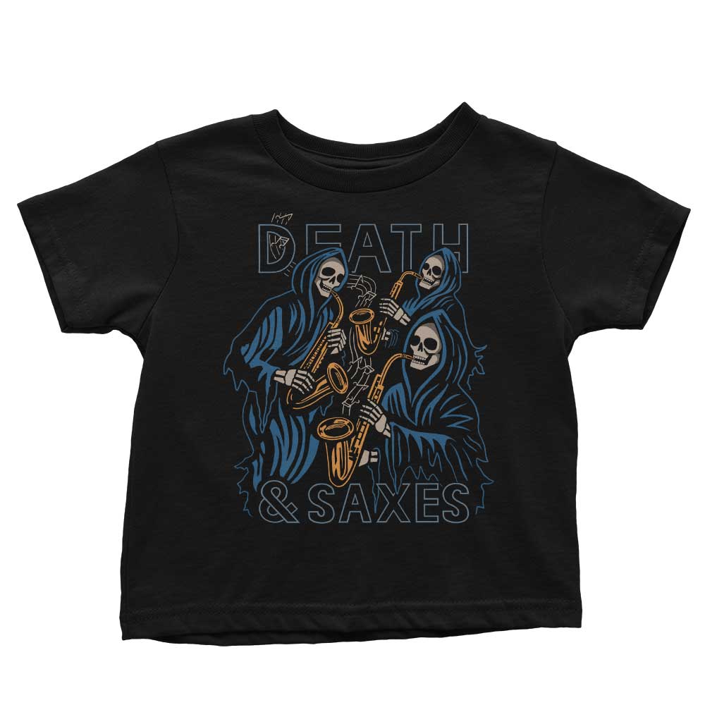 Death and Saxes - Youth Apparel T-Shirts, Hoodie, Sweatshirt | CiraTrend.com (Image 4)