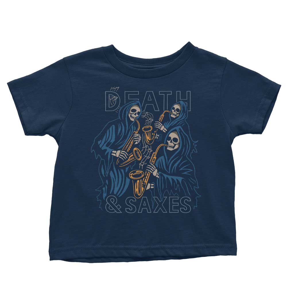 Death and Saxes - Youth Apparel T-Shirts, Hoodie, Sweatshirt | CiraTrend.com (Image 5)