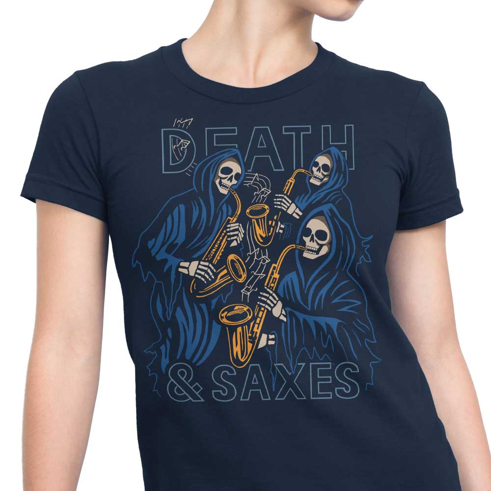 Death and Saxes - Women's Apparel T-Shirts, Hoodie, Sweatshirt | CiraTrend.com (Image 5)