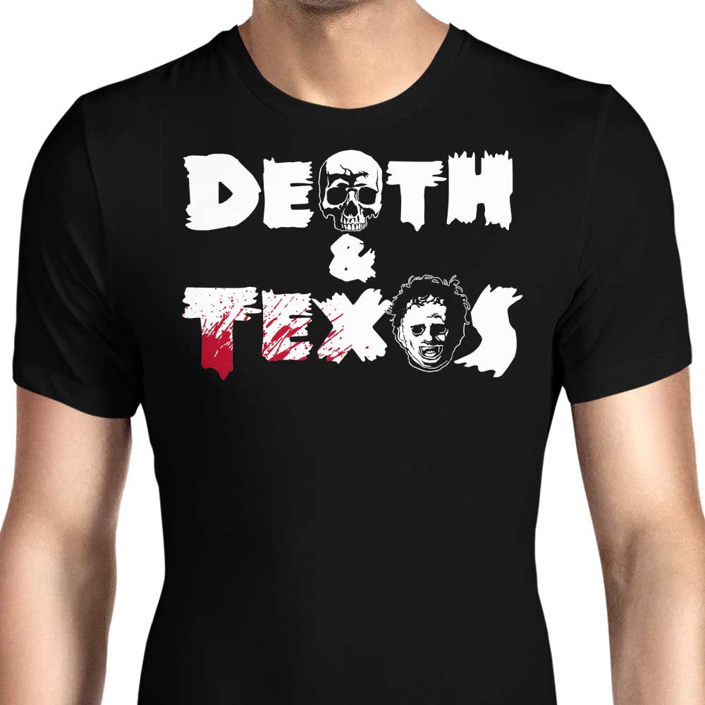Death and Texas - Men's Apparel T-Shirts, Hoodie, Sweatshirt | CiraTrend.com (Image 1)