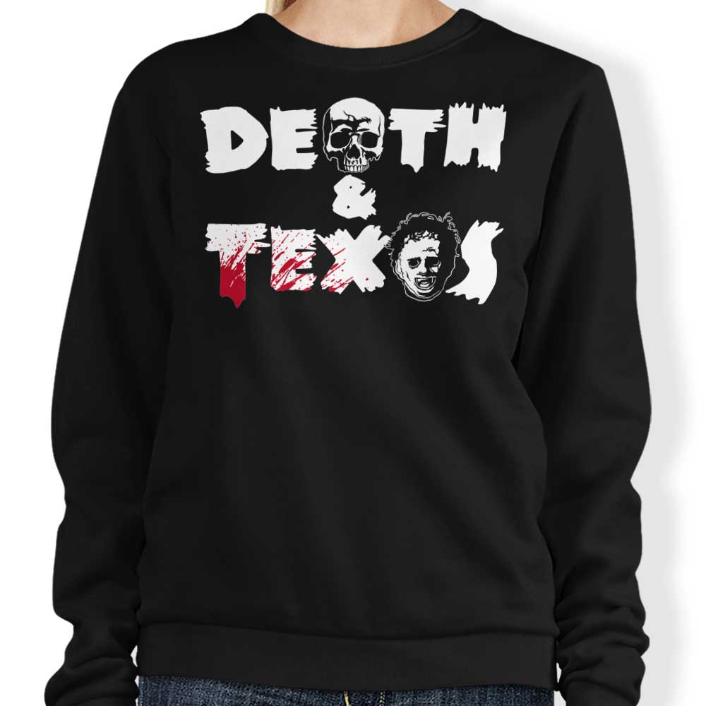 Death and Texas - Sweatshirt T-Shirts, Hoodie | CiraTrend.com (Image 1)