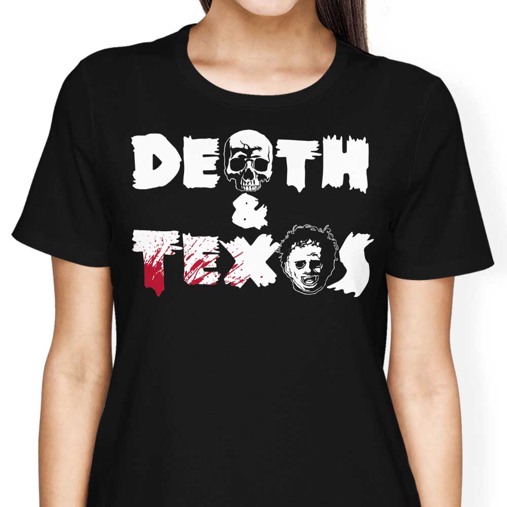 Death and Texas - Women's Apparel T-Shirts, Hoodie, Sweatshirt | CiraTrend.com (Image 3)
