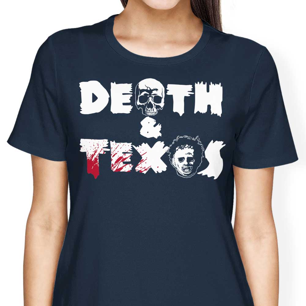Death and Texas - Women's Apparel T-Shirts, Hoodie, Sweatshirt | CiraTrend.com (Image 4)