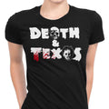 Death and Texas - Women's Apparel T-Shirts, Hoodie, Sweatshirt | CiraTrend.com (Image 1)