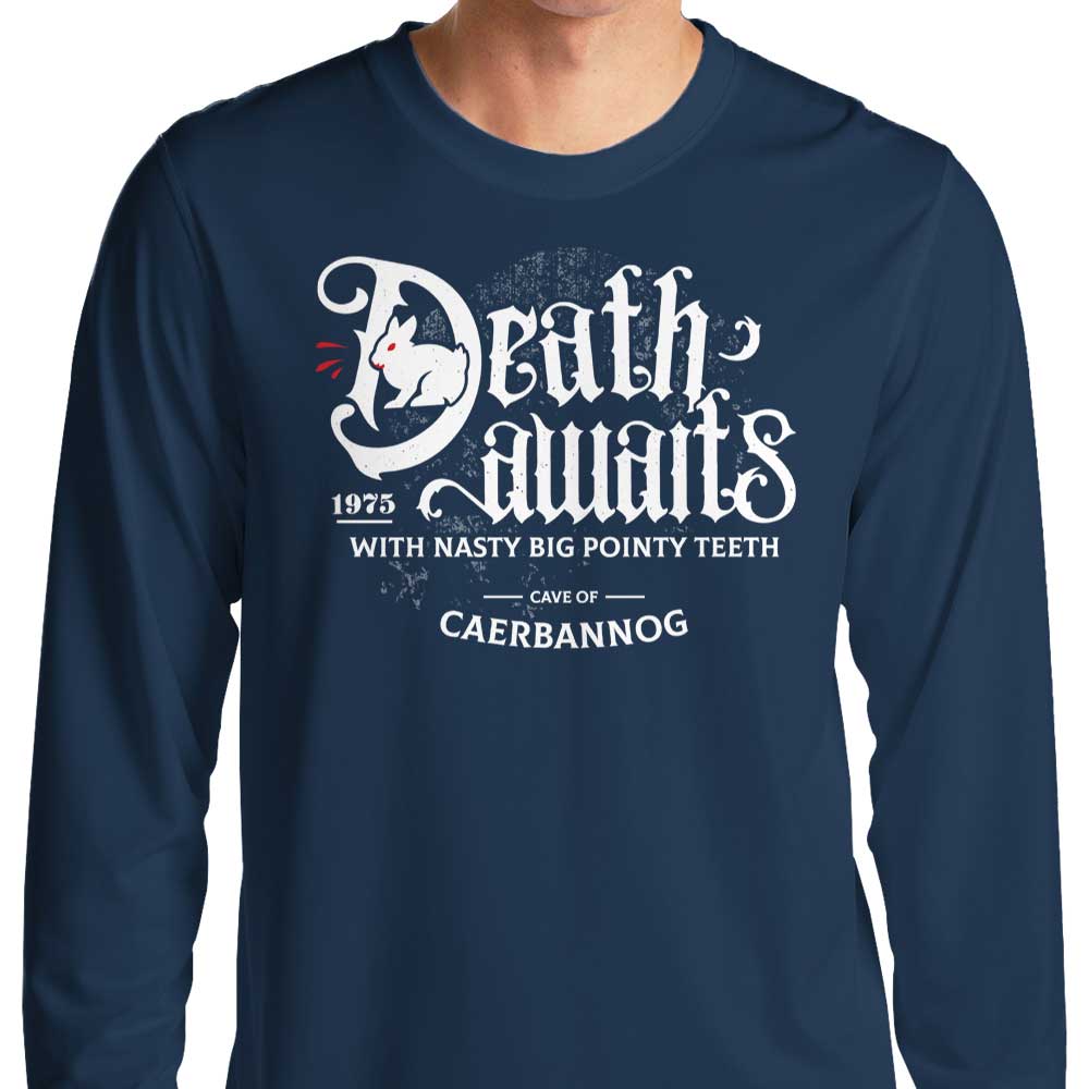 Death Awaits - Long Sleeve T-Shirt Hoodie, Sweatshirt | CiraTrend.com (Image 3)