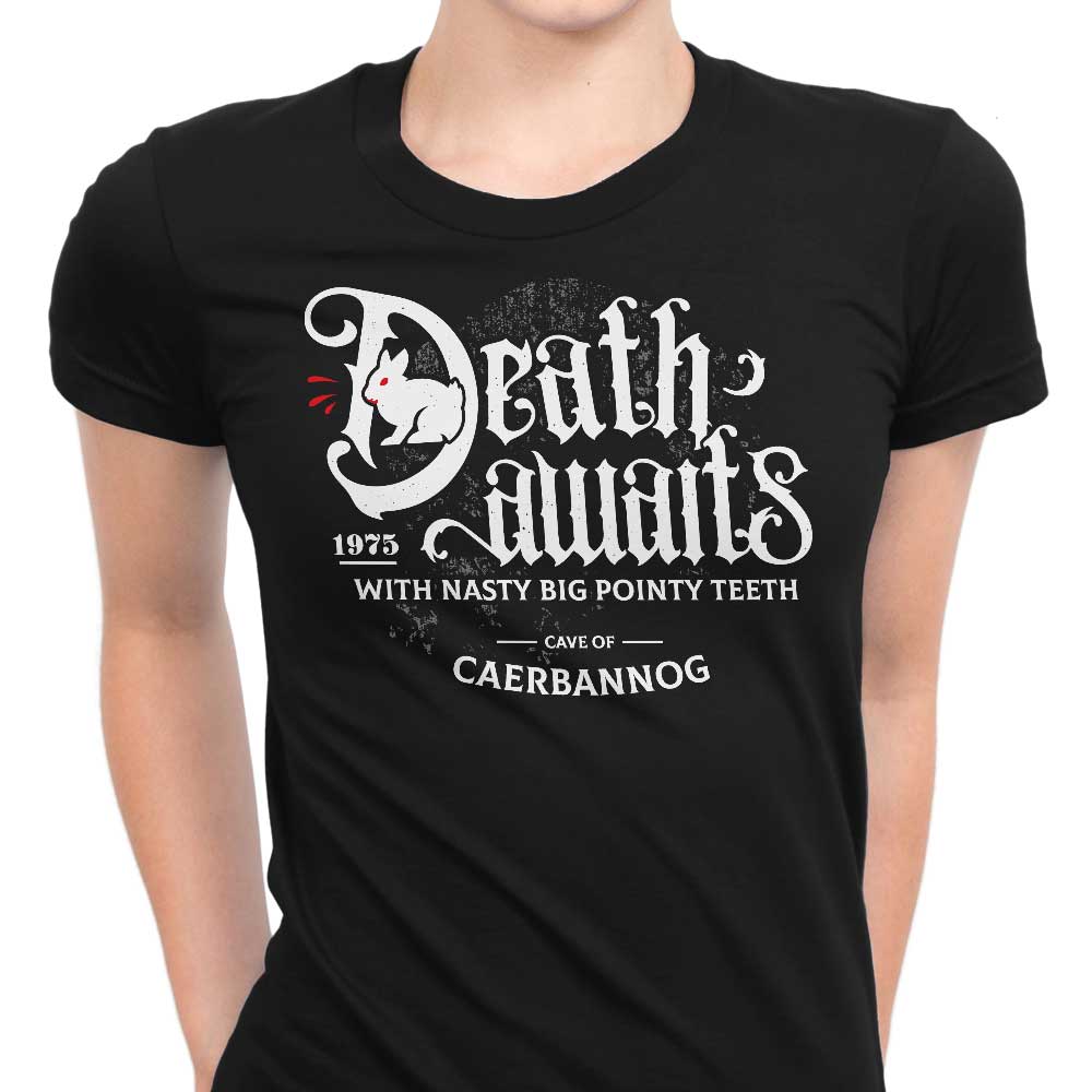 Death Awaits - Women's Apparel T-Shirts, Hoodie, Sweatshirt | CiraTrend.com (Image 1)