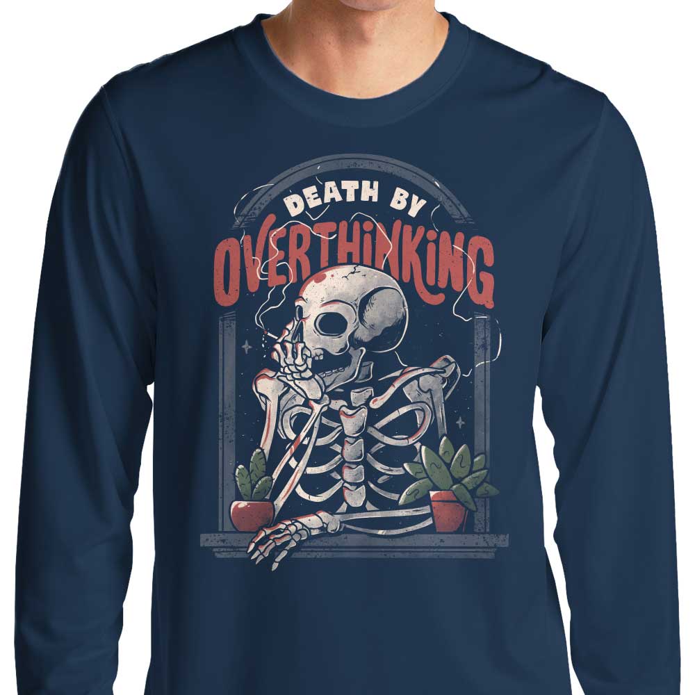 Death by Overthinking - Long Sleeve T-Shirt Hoodie, Sweatshirt | CiraTrend.com (Image 3)