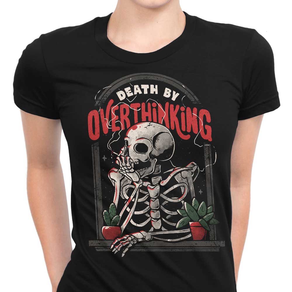 Death by Overthinking - Women's Apparel T-Shirts, Hoodie, Sweatshirt | CiraTrend.com (Image 1)