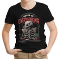 Death by Overthinking - Youth Apparel T-Shirts, Hoodie, Sweatshirt | CiraTrend.com (Image 1)