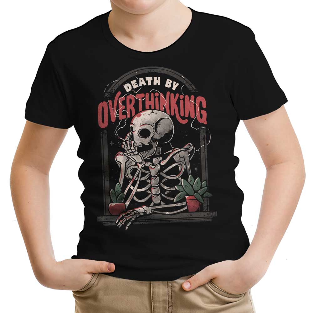 Death by Overthinking - Youth Apparel T-Shirts, Hoodie, Sweatshirt | CiraTrend.com (Image 1)