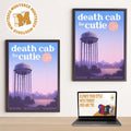 Death Cab For Cutie Bentonville AR 2026 Event Poster At The Momentary On July 25 2026 Home Decor Poster Canvas