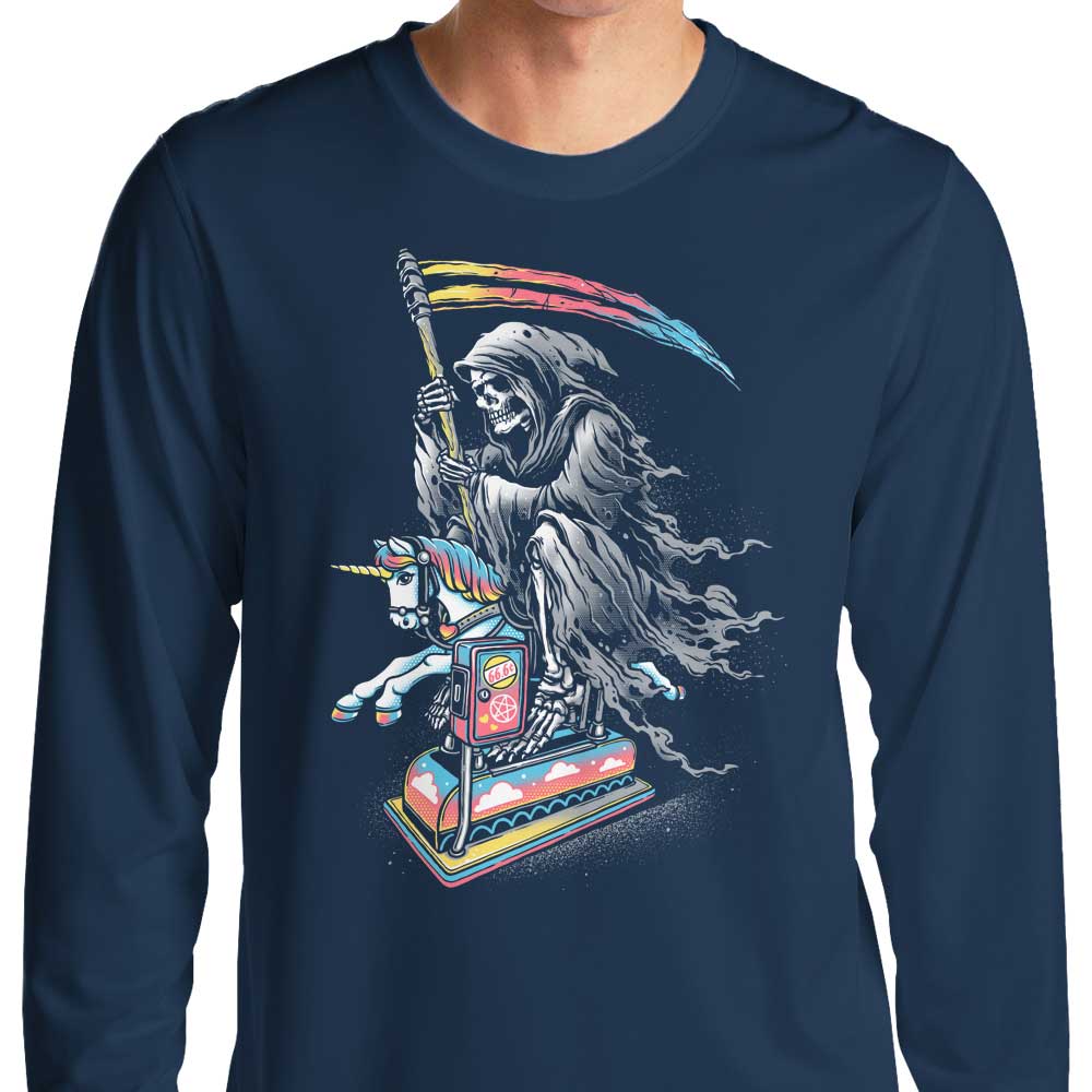 Death Enjoying Life - Long Sleeve T-Shirt Hoodie, Sweatshirt | CiraTrend.com (Image 3)