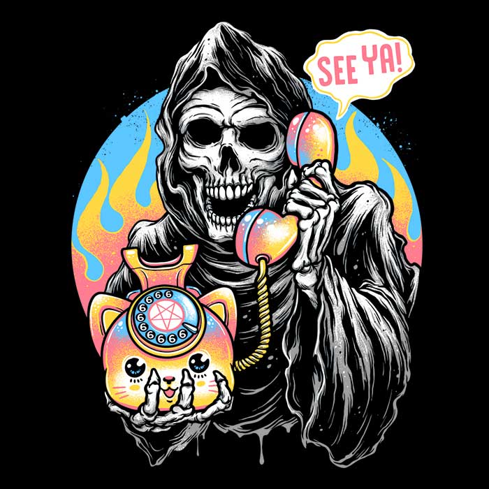 Death is Calling - Youth Apparel T-Shirts, Hoodie, Sweatshirt | CiraTrend.com (Image 2)