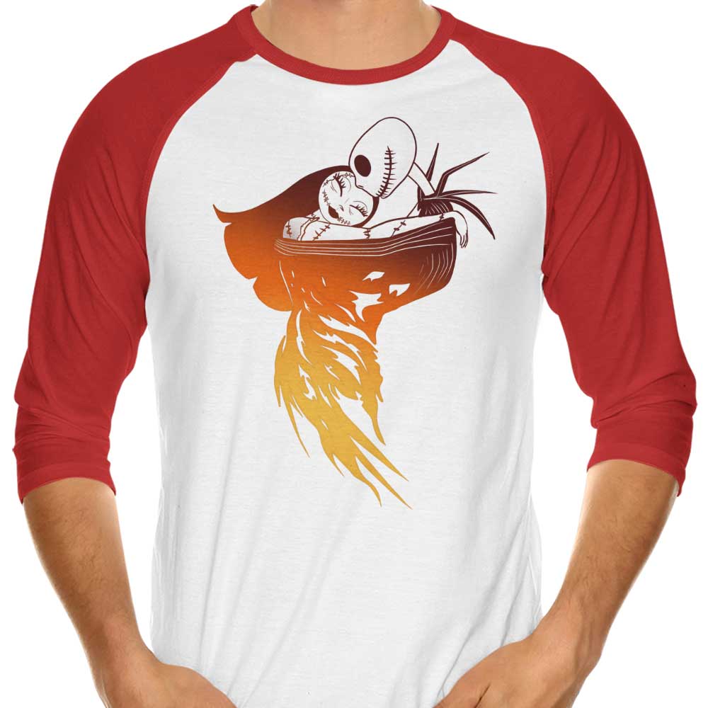 Death Love - 3/4 Sleeve Raglan T-Shirt Hoodie, Sweatshirt | CiraTrend.com (Image 3)
