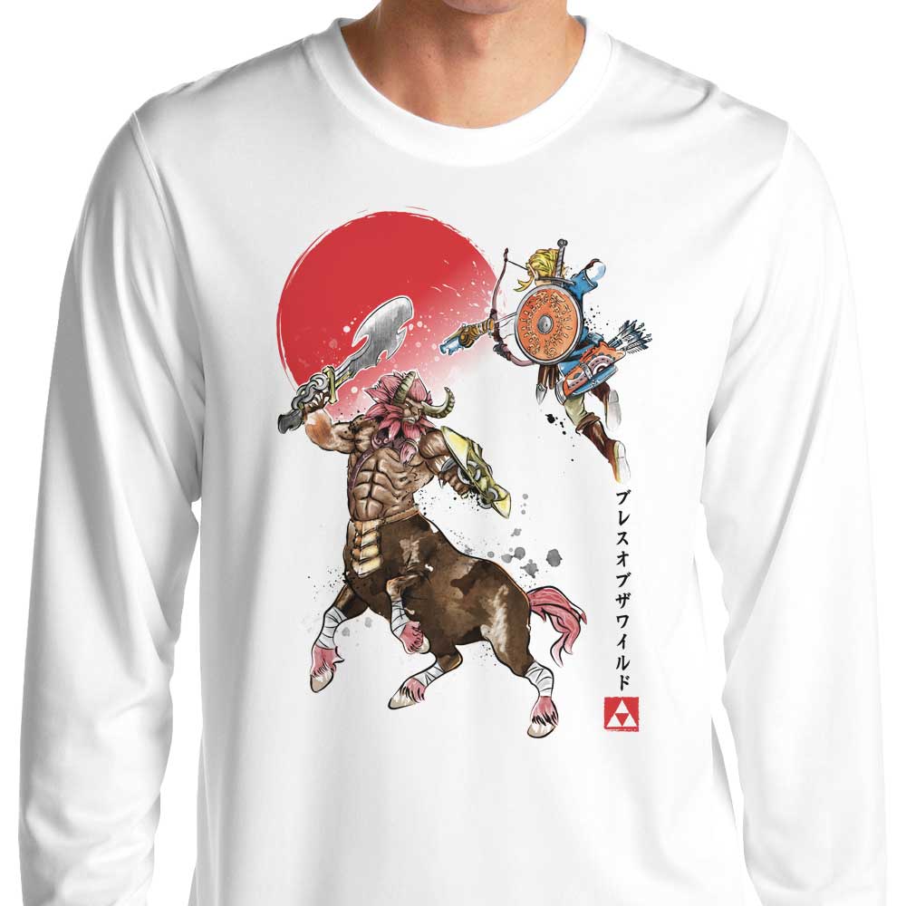 Death Mountain Watercolor - Long Sleeve T-Shirt Hoodie, Sweatshirt | CiraTrend.com (Image 1)