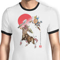 Death Mountain Watercolor - Ringer T-Shirt Hoodie, Sweatshirt | CiraTrend.com (Image 1)