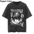 Death Note Complex L Vintage T-Shirt, Death Note Shirt, Anime Shirt, Graphic Tee, T-shirt For Men Top Menswear Womenswear...