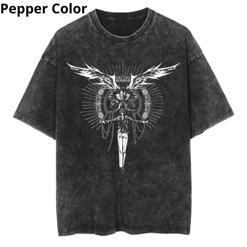Death Note Light & Ryuk Fatal Duo T - Shirt, Death Note Shirt, Anime Shirt, Misa Gracphic tee, Graphic Tee, T-shirt For...