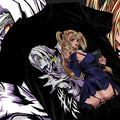 Death Note Misa Amane T- Shirt Manga Anime Blackwhite Shirt Soft Tee Hoodie, Sweatshirt | CiraTrend.com