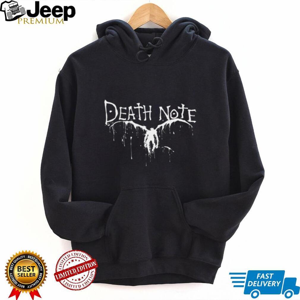 Death Note Ryuk Wings Minimalist Gothic Black T Shirt