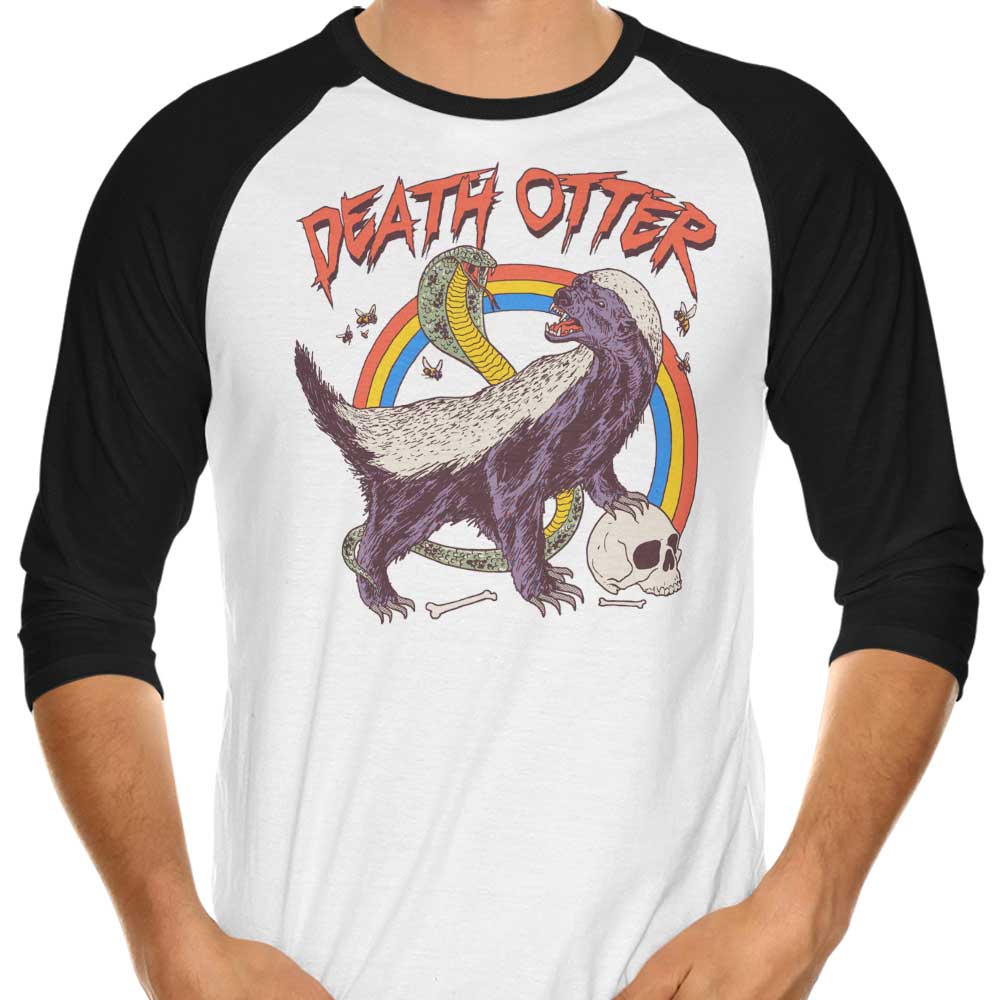Death Otter - 3/4 Sleeve Raglan T-Shirt Hoodie, Sweatshirt | CiraTrend.com (Image 1)