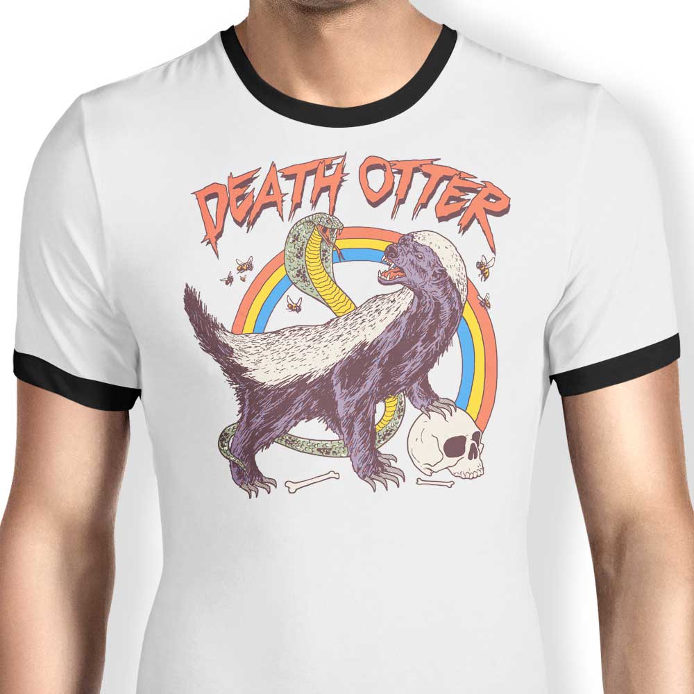 Death Otter - Ringer T-Shirt Hoodie, Sweatshirt | CiraTrend.com (Image 1)
