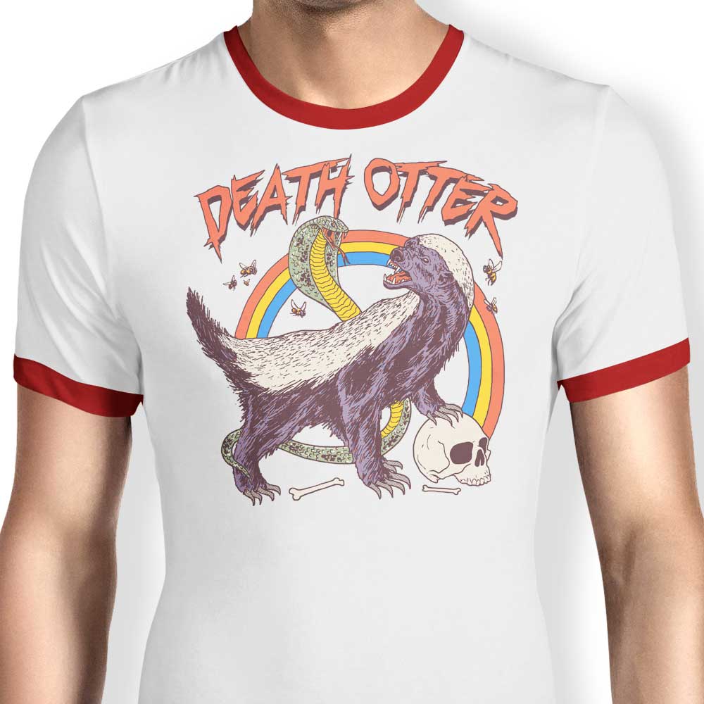 Death Otter - Ringer T-Shirt Hoodie, Sweatshirt | CiraTrend.com (Image 3)