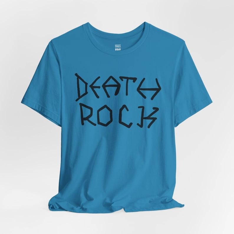 Death Rock T-Shirt, Funny T Shirt For Men Women, Hardcore Heavy Metal Tee Humorous Comedy Fan Gift Humor Joke Tshirt...