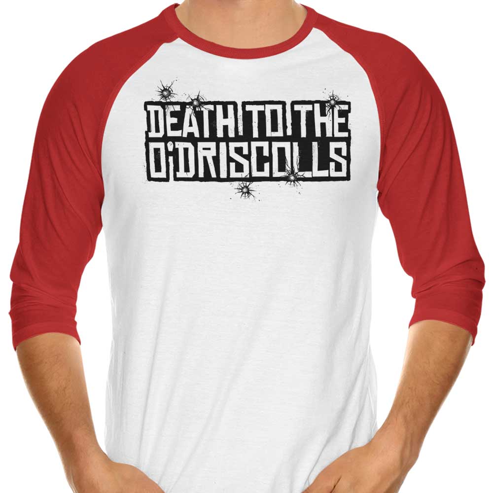 Death to the Gang - 3/4 Sleeve Raglan T-Shirt Hoodie, Sweatshirt | CiraTrend.com (Image 3)