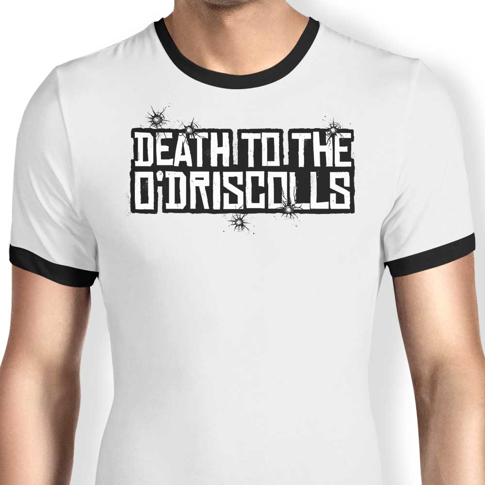 Death to the Gang - Ringer T-Shirt Hoodie, Sweatshirt | CiraTrend.com (Image 1)