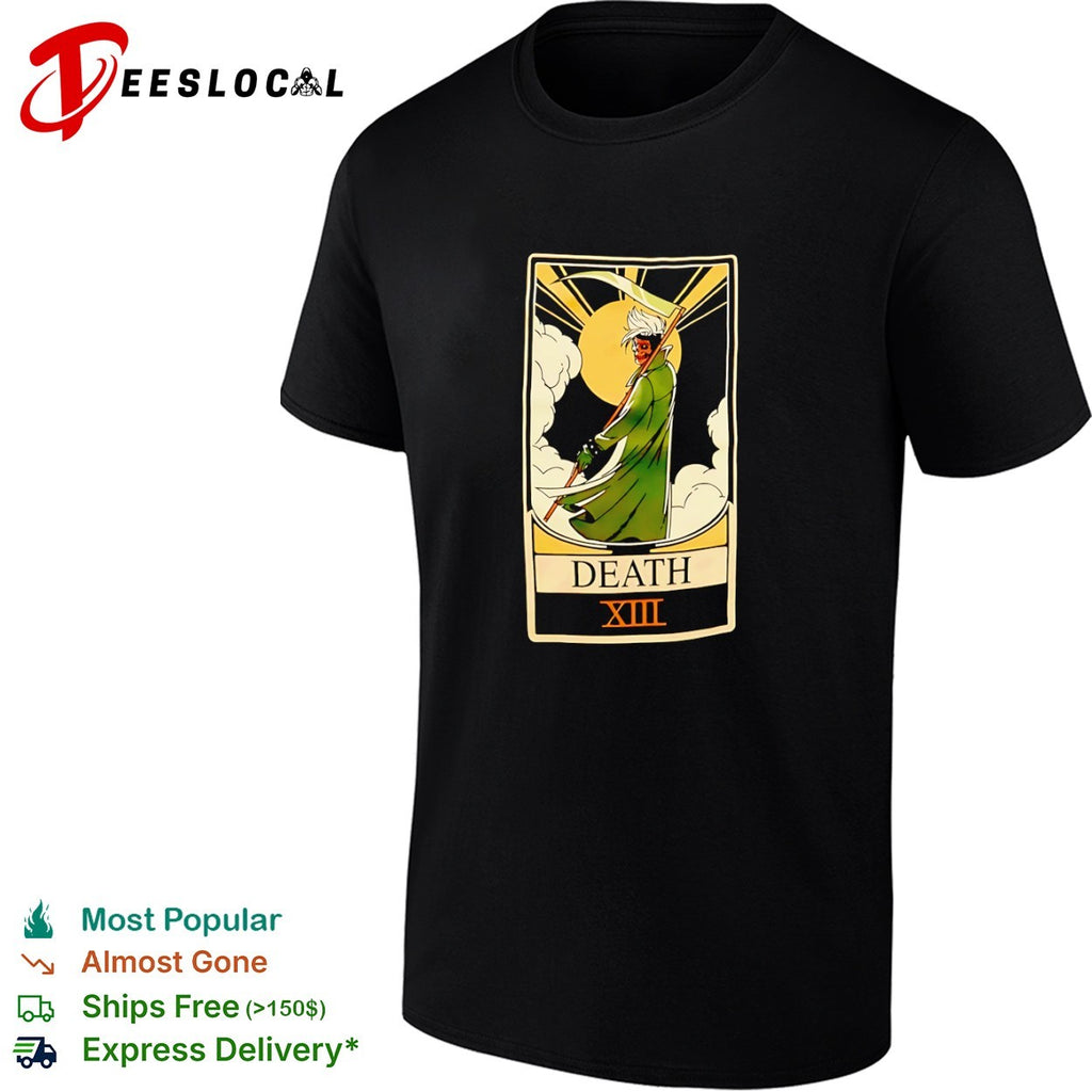 Death XIII tarot card grim reaper shirt