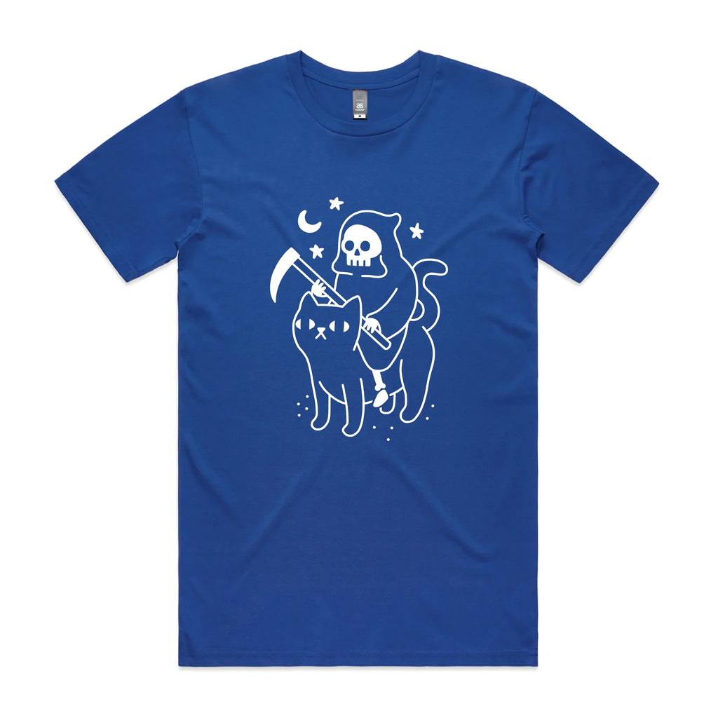 Death Rides A Cat Tee Hoodie, Sweatshirt | CiraTrend.com (Image 4)