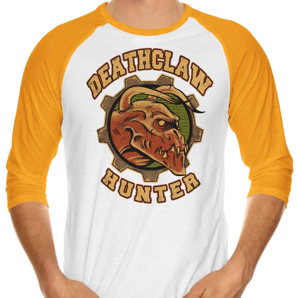 Deathclaw Hunter - 3/4 Sleeve Raglan T-Shirt Hoodie, Sweatshirt | CiraTrend.com (Image 3)