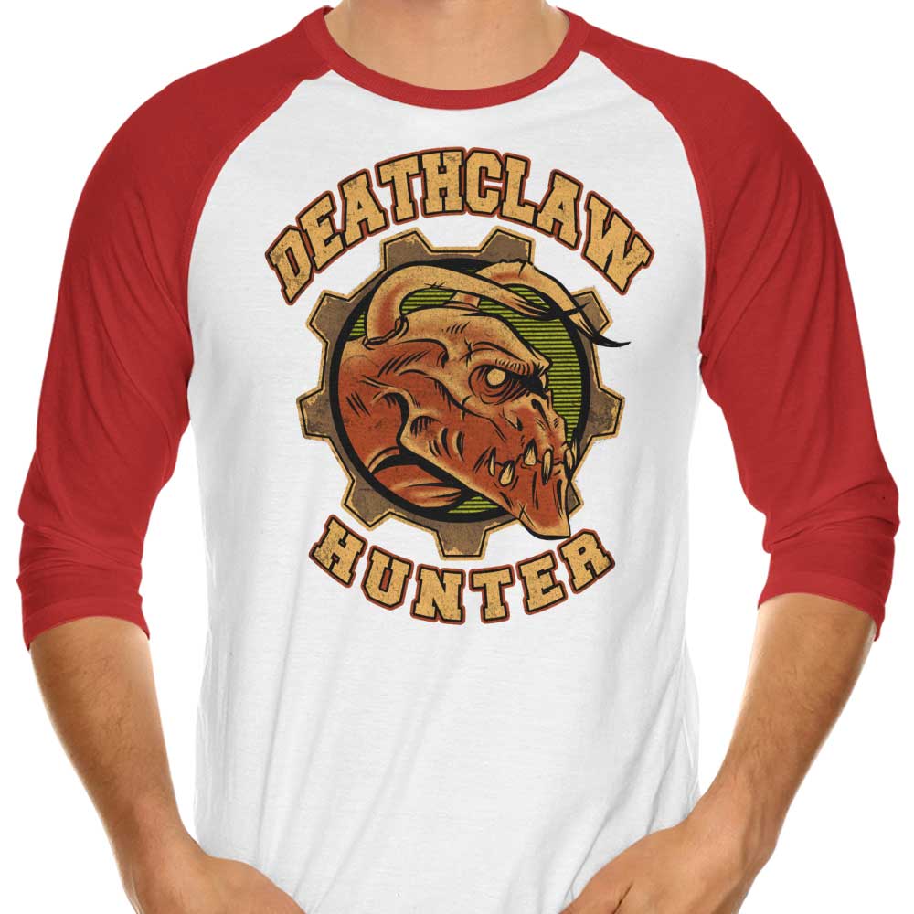 Deathclaw Hunter - 3/4 Sleeve Raglan T-Shirt Hoodie, Sweatshirt | CiraTrend.com (Image 4)