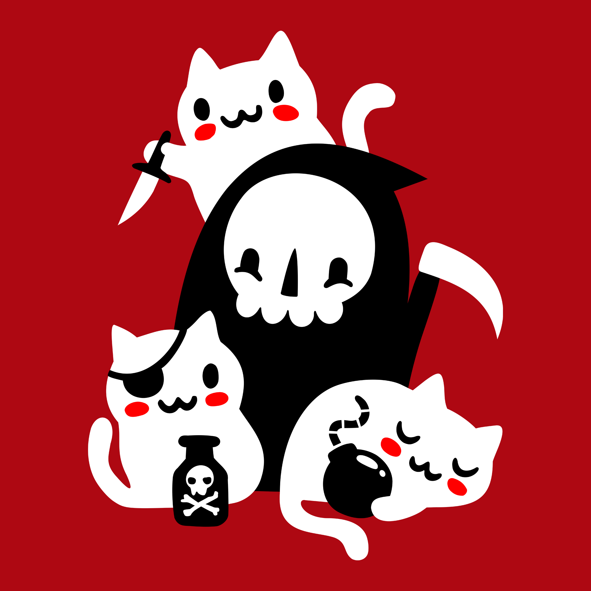Death's Little Helpers Tee Hoodie, Sweatshirt | CiraTrend.com (Image 5)