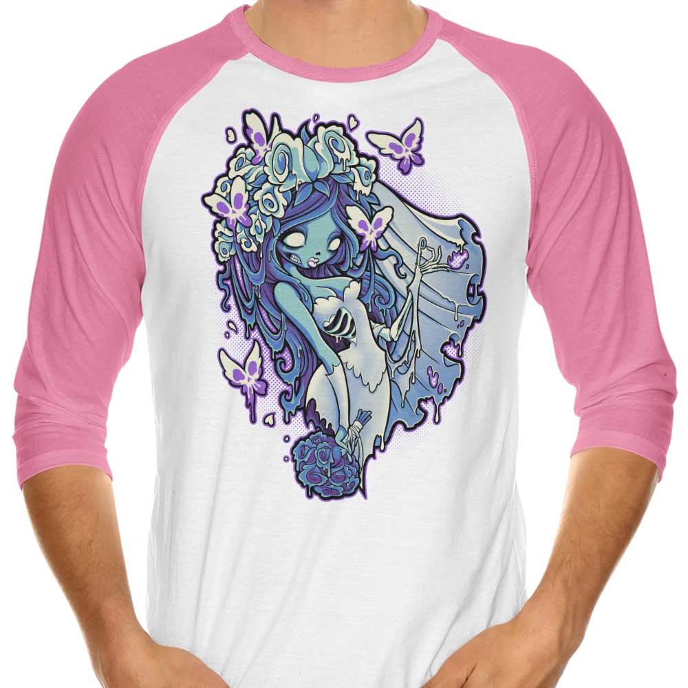 Decaying Dreams - 3/4 Sleeve Raglan T-Shirt Hoodie, Sweatshirt | CiraTrend.com (Image 4)