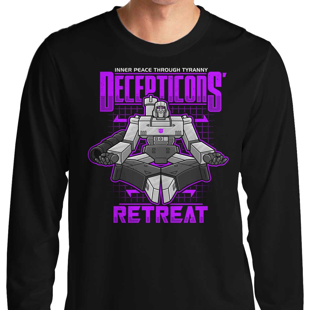 Decepticons Retreat - Long Sleeve T-Shirt Hoodie, Sweatshirt | CiraTrend.com (Image 1)