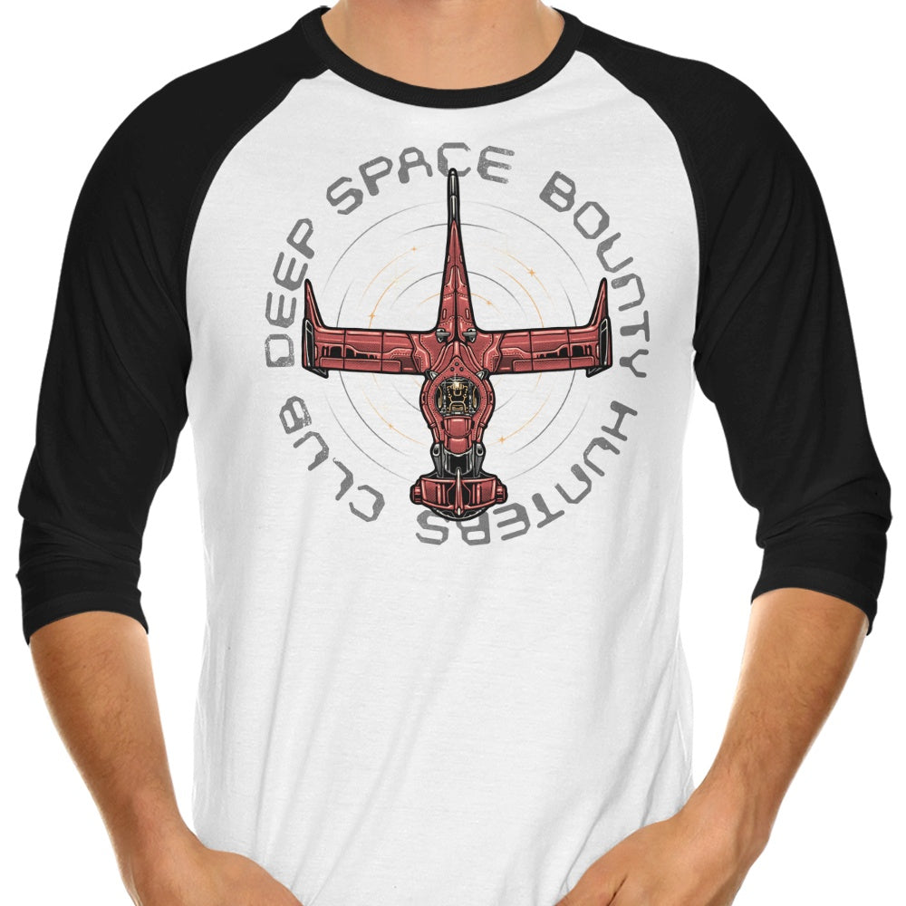 Deep Space Bounty Hunters Club - 3/4 Sleeve Raglan T-Shirt Hoodie, Sweatshirt | CiraTrend.com (Image 1)