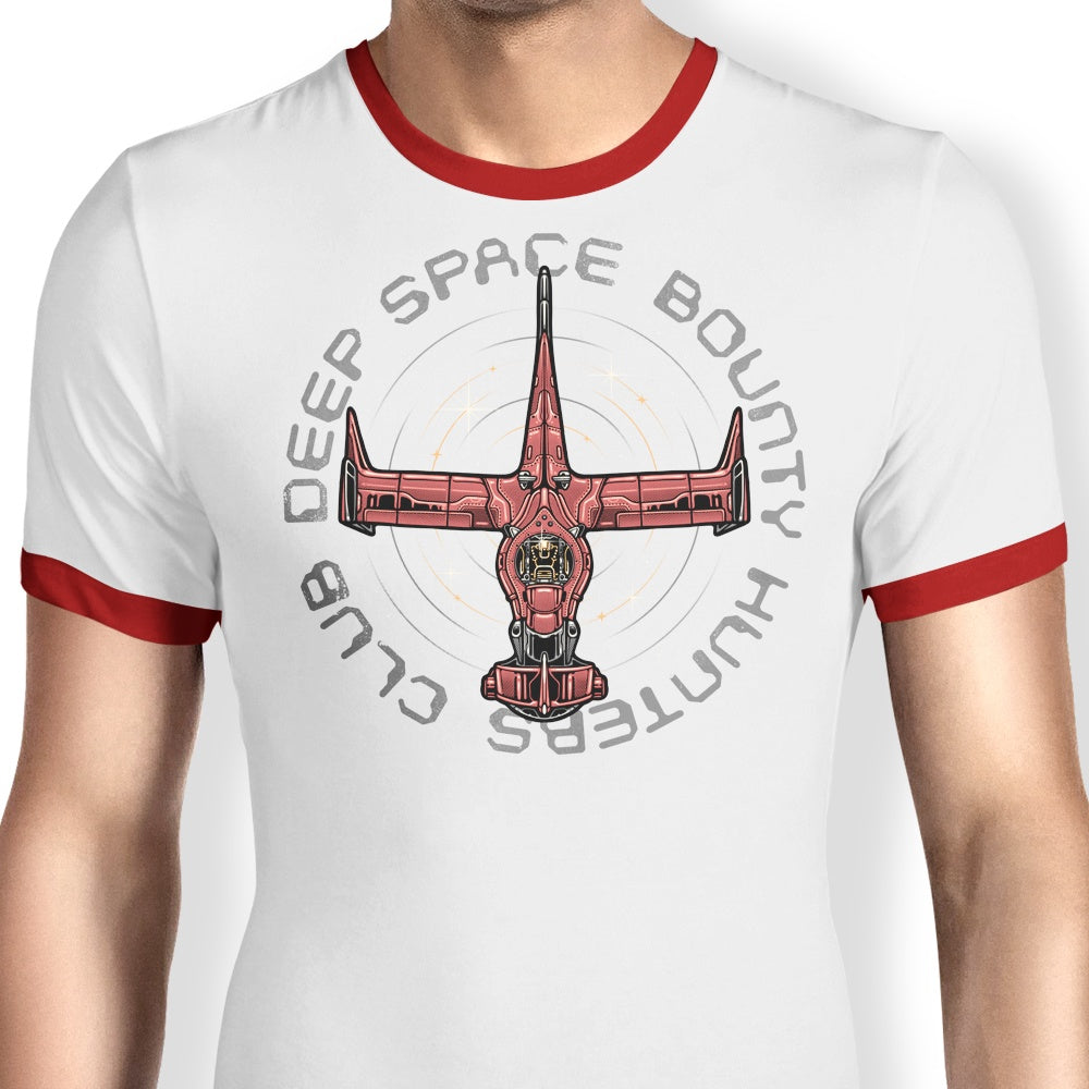 Deep Space Bounty Hunters Club - Ringer T-Shirt Hoodie, Sweatshirt | CiraTrend.com (Image 3)