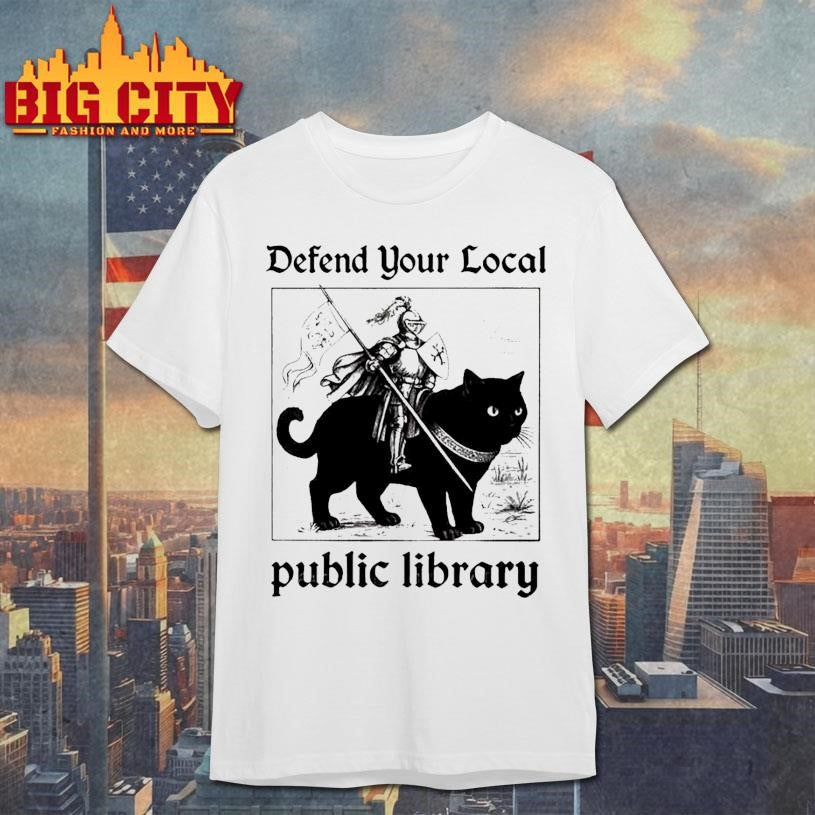 Defend Your Local Public Library Ugly Christmas Shirt