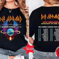 Deff-Leoppard And Journey Summer Stadium Tour 2024 Tshirt, Journey Tour Shirt, Def Shirt, Rock Music, Def Leeoppard And...