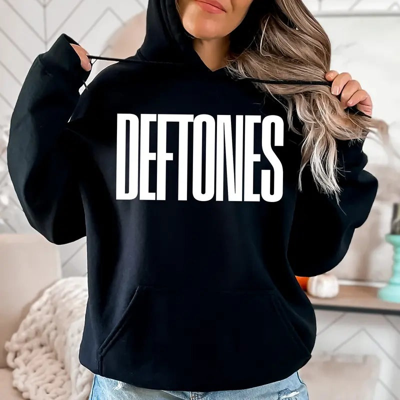 Deftoness Merch, Rock Band Apparel, Nu Metal, Iconic Band Hoodie, Unisex Sweater Pullover Tee Sweatshirt | CiraTrend.com