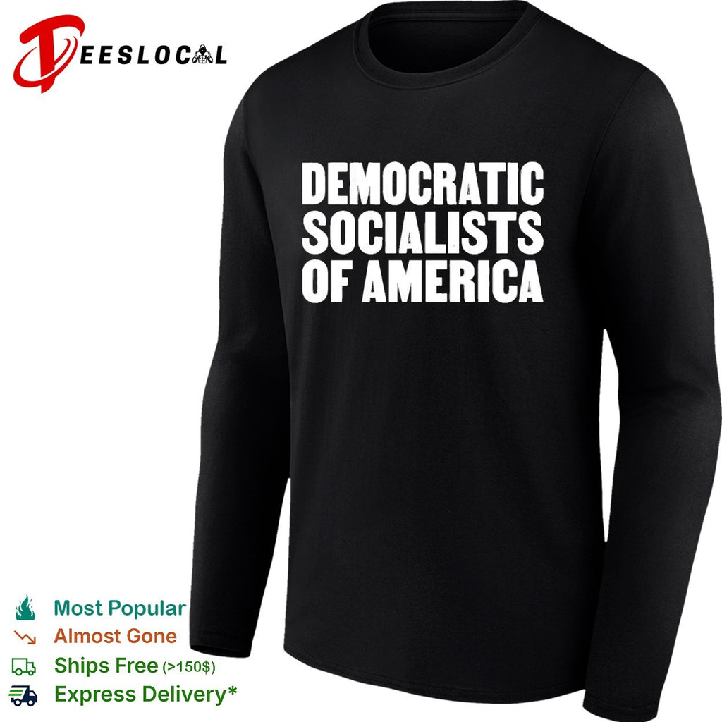 Democratic Socialists of America wordmark shirt