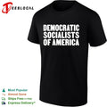 Democratic Socialists of America wordmark shirt