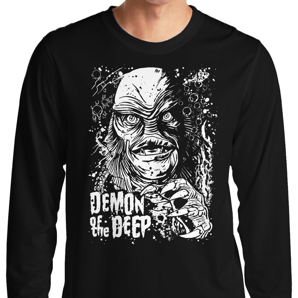 Demon of the Deep - Long Sleeve T-Shirt Hoodie, Sweatshirt | CiraTrend.com (Image 1)