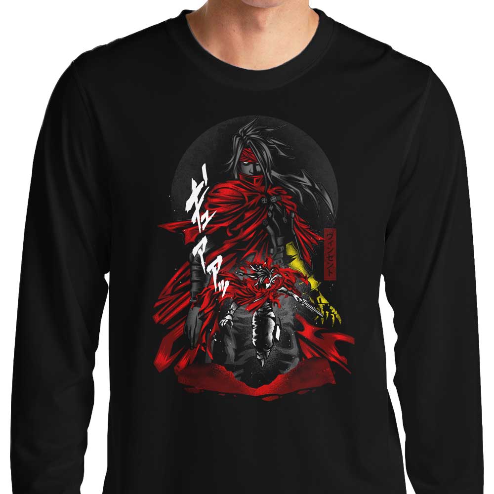 Demon Red Cape - Long Sleeve T-Shirt Hoodie, Sweatshirt | CiraTrend.com (Image 1)