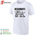 Descendents band playing instruments illustration shirt