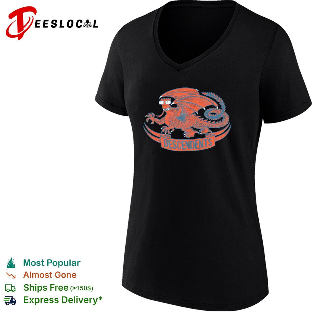 Descendents dragon logo shirt