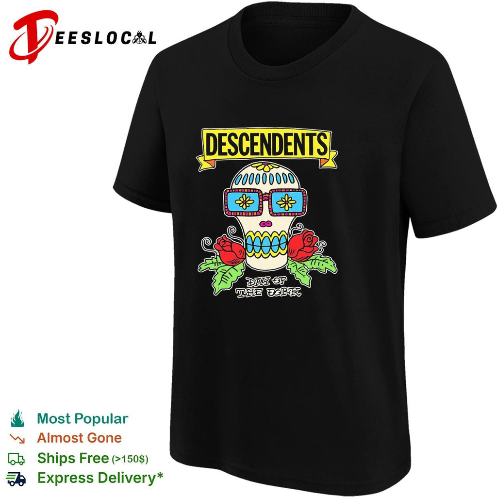Descendents sugar skull day of the dead shirt